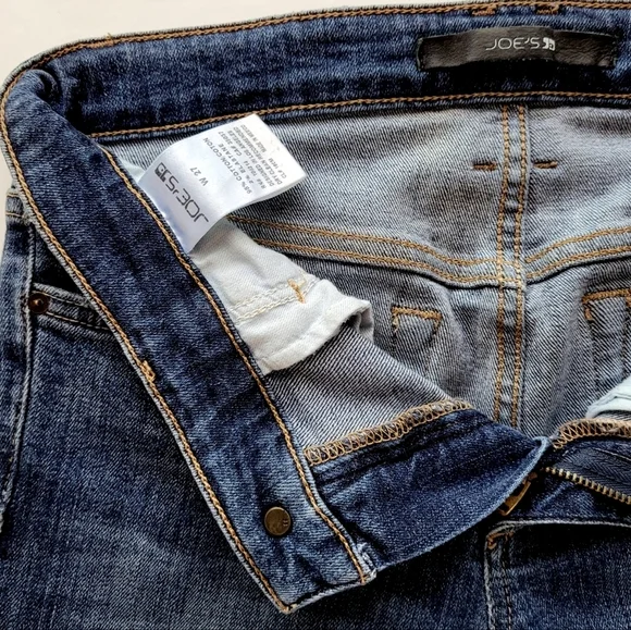 Joe's Skinny Ankle Jeans 27 Judi mid-rise 27 aa3 - Picture 4 of 8